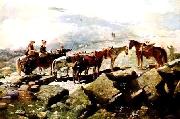 Winslow Homer Mt Washington Norge oil painting reproduction